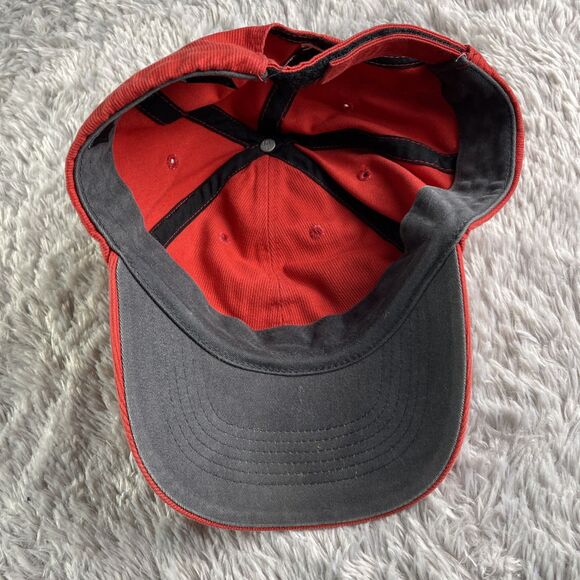 Gonzaga Bulldogs Zags Hat Cap Adjustable Red Nike Golf Needlecord Corduroy - Picture 9 of 12